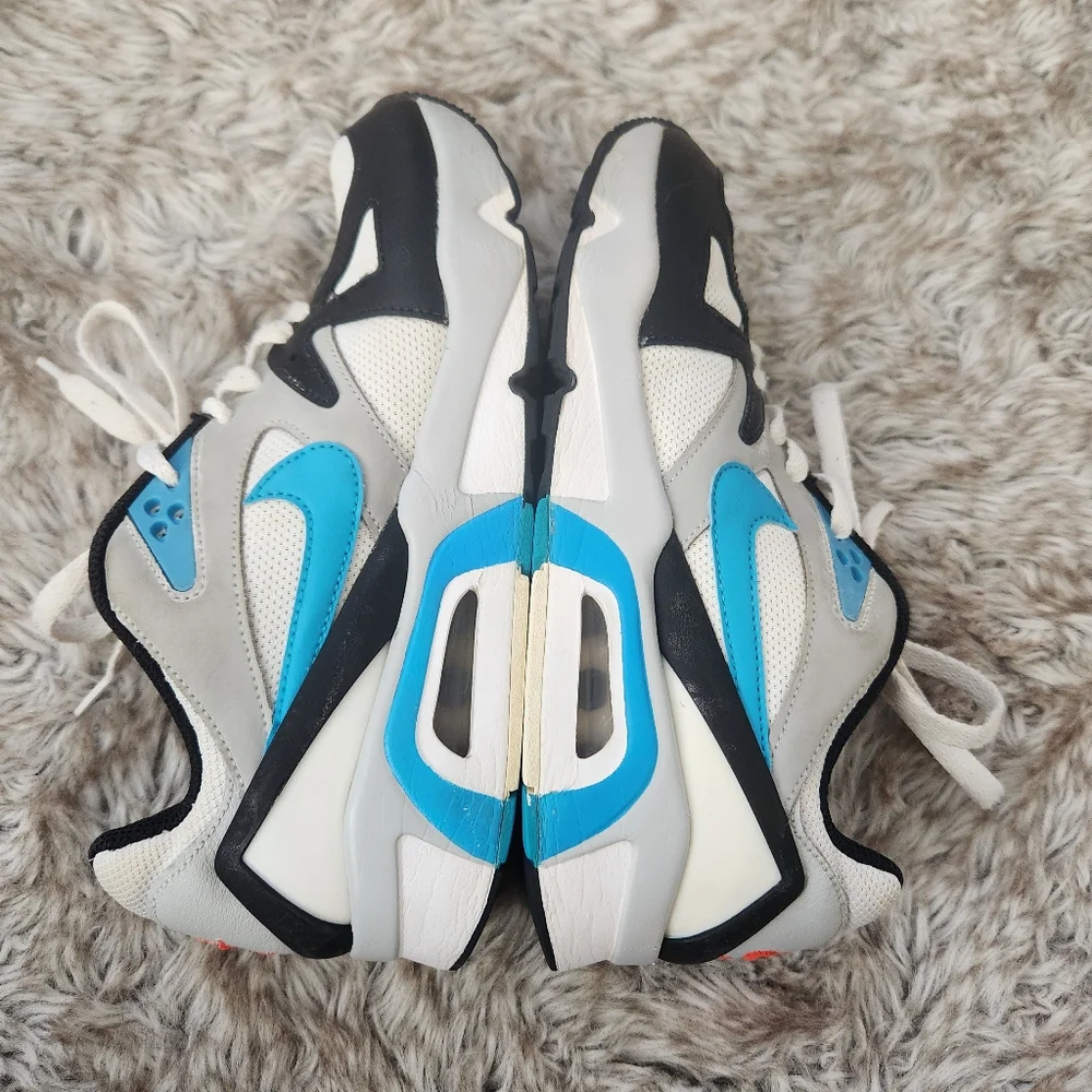 Nike Youth Air Structure White Neo Teal Sneakers‎ CW1646-100 Youth Size 5